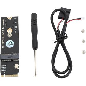 M.2 NGFF Key E A+E to M Adapter Card with Bluetooth Support for AX200/AX201/AX210/8260/8265/9260 .2 Socket in Kuwait