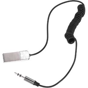 Portable Car Bluetooth Adapter Fast Pairing Hands-Free Calling for Car Home Stereo in Kuwait