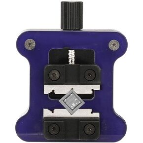 Aluminum Alloy Fixture Holder with 2+1 Rotation Mechanism for Precise Soldering and Repair of for Mobile Phone Motherboards IC CPUs Compact Repair Station(75mm) in Kuwait