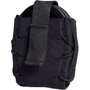 High Speed Gear Handcuff Taco Pouch Gen 2 | Universal Handcuff Holster | Laser Cut MOLLE & Belt Compatible | Made in The USA (Black) in Saudi Arabia
