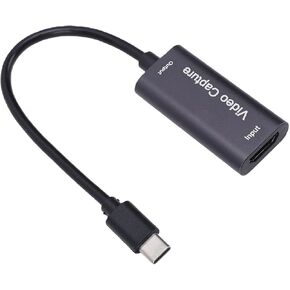 POCREATION Video Capture Card HDMI to Type C 4K Input 1080P Output Capture Device Plug and Play for Live Streaming Recording Program in Kuwait