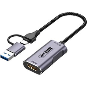 UHD 4K Game Captures Card with USB3.0 Adapters 1080P Not Delay for Twitches Streamers and Content Creators in Saudi Arabia