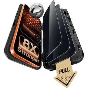 MOBOSI 3 Pack 9H Glass for iPhone 17 Pro Max Screen Protector, Align Tray in Kuwait