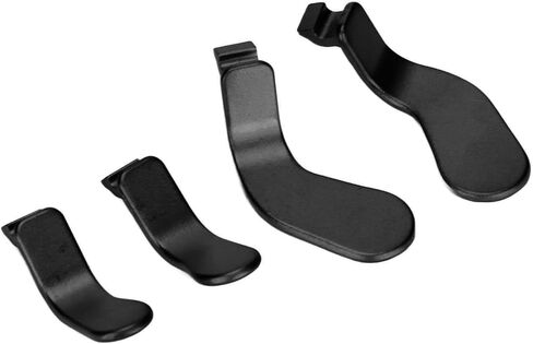 Generic 4PCS Stainless Steel Replacement Controller Paddles for One Elite Controller Series 2 (Black), Generic7pzi98q2nv-11 in Kuwait