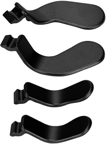 Generic 4PCS Stainless Steel Replacement Controller Paddles for One Elite Controller Series 2 (Black), Generic7pzi98q2nv-11 in Kuwait