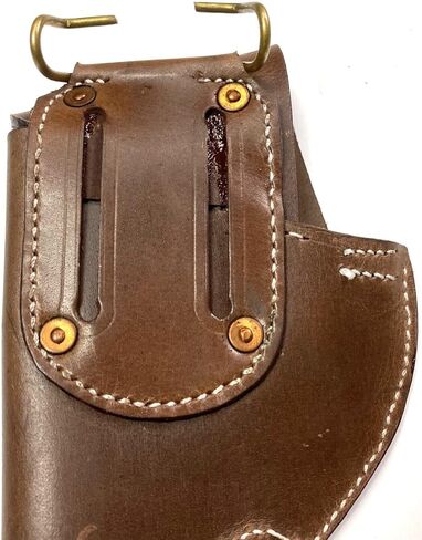 US WW2 Victory Model Revolver Holster in Brown Leather .38 Special Fits Smith & Wesson Model 10 and Similar Revolvers in Kuwait