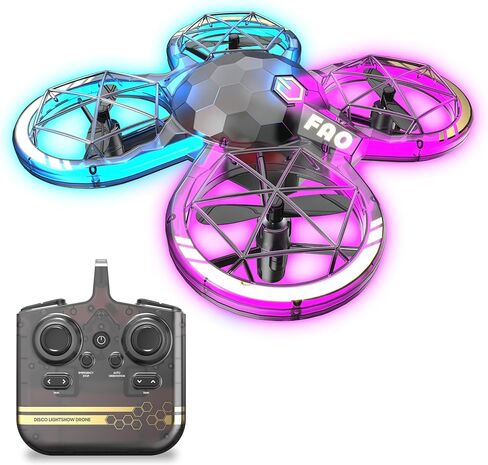FAO Schwarz Disco Lightshow RC Drone for Kids, Remote Control Stunt Flyer in Saudi Arabia