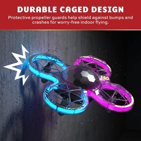 FAO Schwarz Disco Lightshow RC Drone for Kids, Remote Control Stunt Flyer in Saudi Arabia