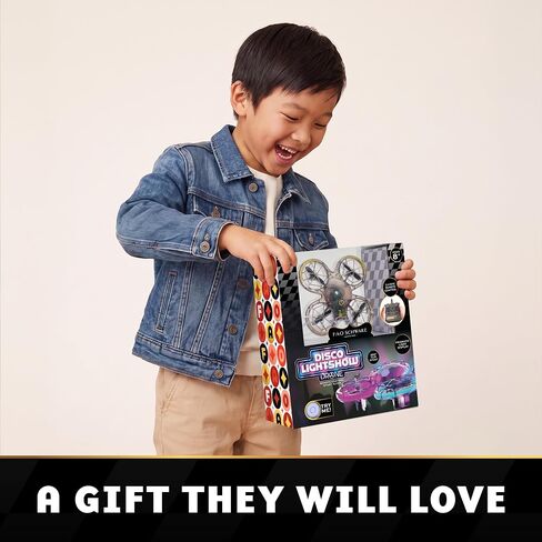 FAO Schwarz Disco Lightshow RC Drone for Kids, Remote Control Stunt Flyer in Saudi Arabia