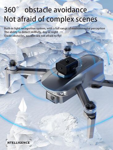 Foldable GPS Drone with Dual Camera Quadcopter for Adults, 179g Lightweight in Kuwait