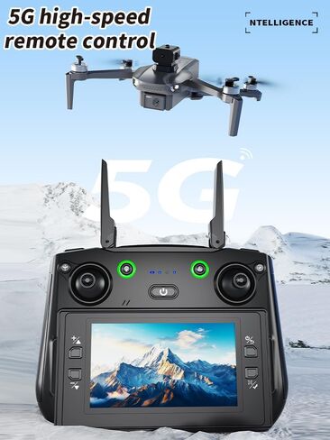 Foldable GPS Drone with Dual Camera Quadcopter for Adults, 179g Lightweight in Kuwait