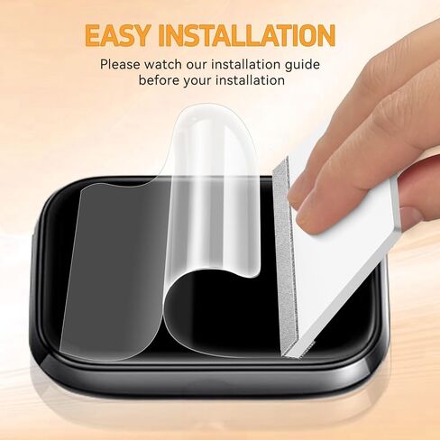 Designed for Kimeag/Boquaw S67 Smart Watch Screen Protector (6 Pack) HD Clear Shield TPU Film Designed for Oiviato/iBesi VWY27 Smart Watch 1.43" in Kuwait