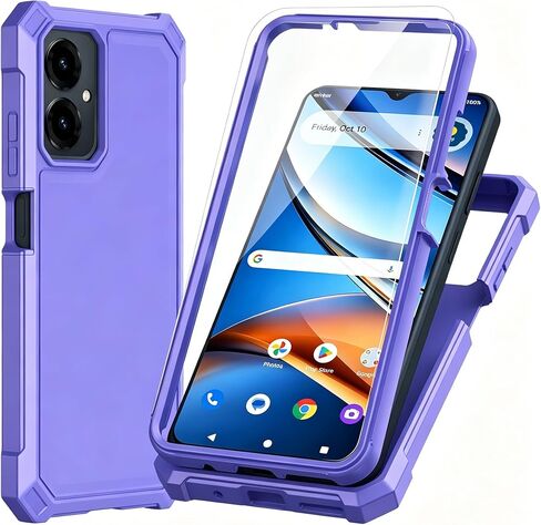 for Cricket Icon 2026 / ATT Propel 3 5G Case with Screen Protector Purple in Kuwait