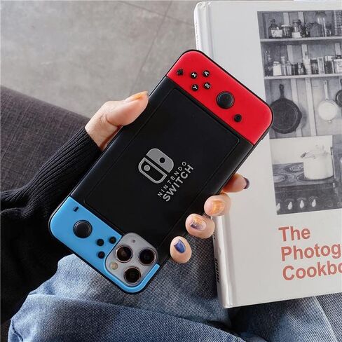 Designed for iPhone 15 Case for Boys Kids Men, 3D Cool Video Game Controller Button Type Personalized Full Body Full Camera Protection Protective Cover Soft Cute-Blue in Kuwait