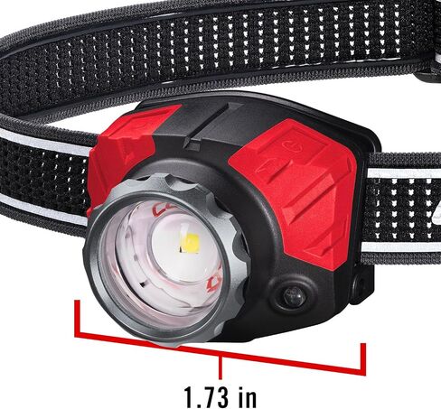 Coast® FL85R 1000 Lumen Tri-Color (White/Red/Green) Focusing Rechargeable LED Headlamp, Built-in Rechargeable Battery in Kuwait