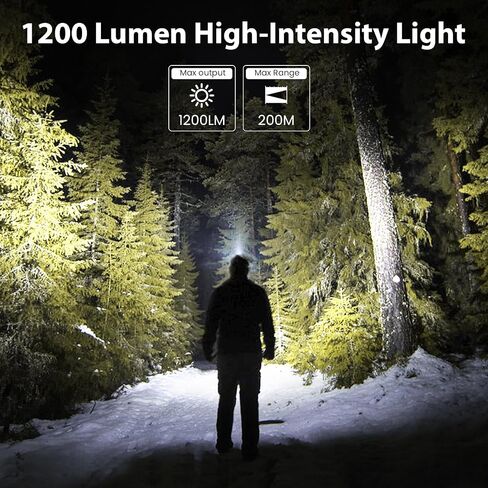 sofirn H25S Rechargeable LED Headlamp, 1200 Lumens in Kuwait