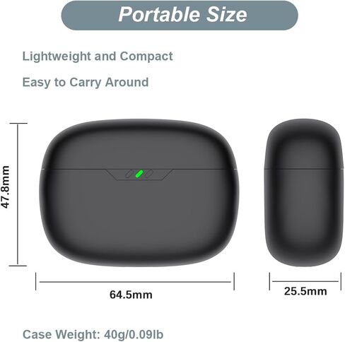 Charging Case for JBL Vibe Beam 2, Replacement Charger Case Cover Dock for JBL Vibe Beam 2nd Generation Earbuds in Kuwait