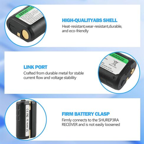 SB900C Replacement Battery for Shure SB900 SB900A SB900B in Kuwait