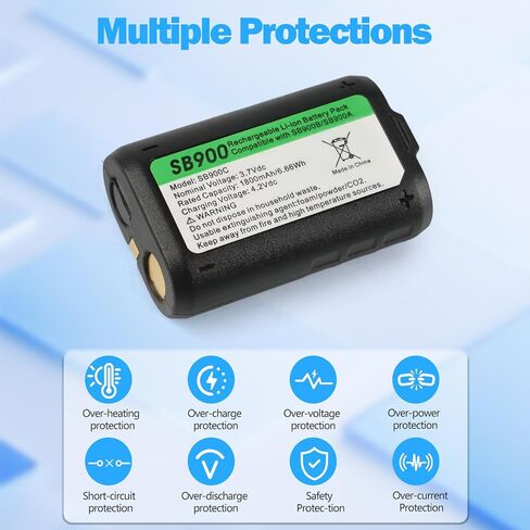 SB900C Replacement Battery for Shure SB900 SB900A SB900B in Kuwait