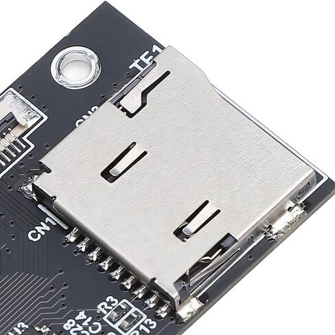 Dual Micro SD Card Adapter, PCB Double Storage Card to CE ZIF SSD Converter Adapter for Laptops and Gaming Consoles & Industrial Equipment, Stable Performance, Black in Kuwait