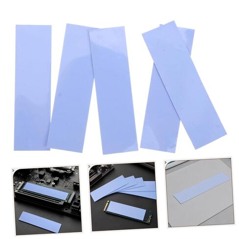 5pcs Mm Silicone Thermal Pad for SSD Heatsink, 70x20mm in Kuwait