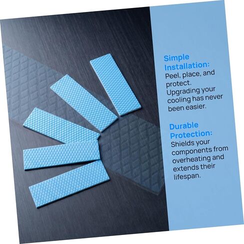 5pcs Mm Silicone Thermal Pad for SSD Heatsink Universal Fit in Kuwait