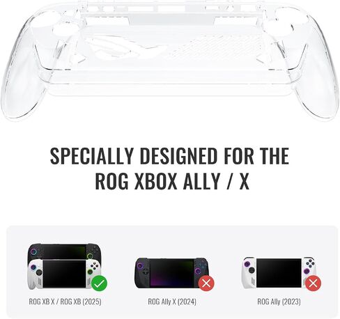 JYGamhanbil Ultra Slim Clear Protective Case Set for ASUS ROG Xbox Ally X in Kuwait
