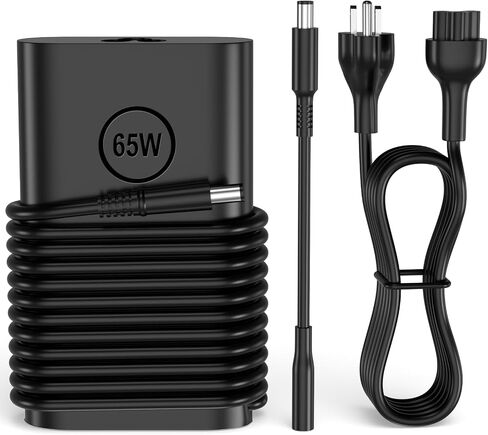 65W&45W Adapter for Dell Laptop Charger Replacement for Dell Inspiron 13 14 15 17,3583 5566 5559 3585 5593 5567 3590 5555 5570 Dell Latitude 3310 3410 3420 3490 3500 3510 3590 Power Supply Cord in Kuwait