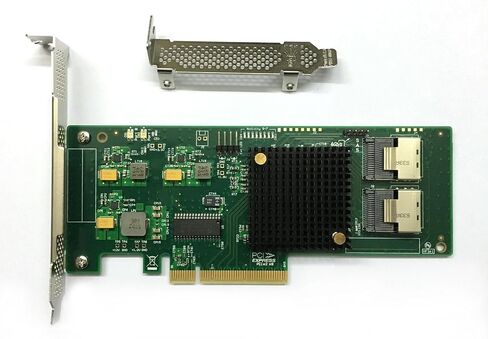 LSI 9211-8I 6Gbps SAS HBA FW:P20 9211-8i IT Mode ZFS FreeNAS unRAID Controller Card in Kuwait