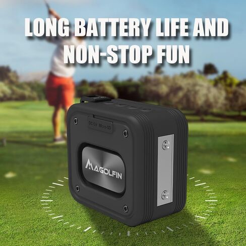 2-Pack Golf Cart Speakers with Storage Case, IPX7 Magnetic Golf Speaker 15H Playtime, 20W Stereo Sound Magnetic Bluetooth Speaker for Golf Cart, Golf Gifts for Men in Saudi Arabia
