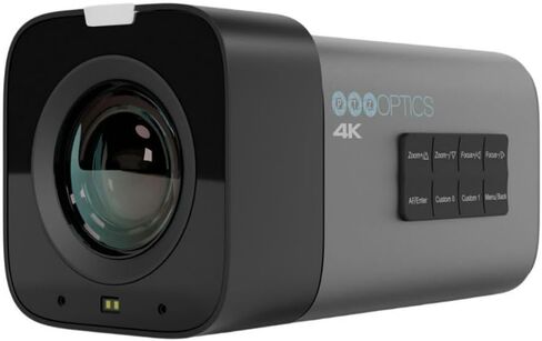 PTZOptics Studio 4K 20x Box Camera - Gray in Kuwait