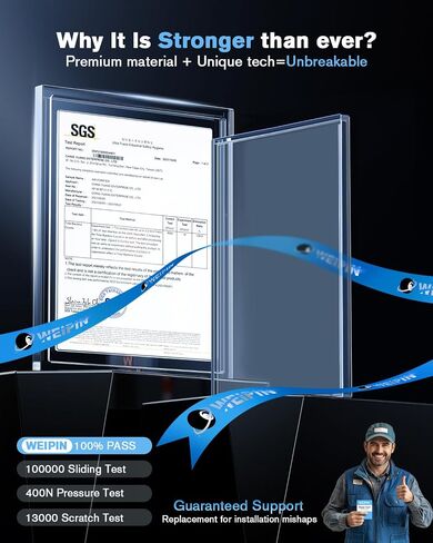 For 4PCS Integrated Glossy Tempered Glass 2024 2025 2026 Hyundai Sonata 12.3 Inch & AC Dual Displays Screen Protector - Sonata Accessories in Kuwait