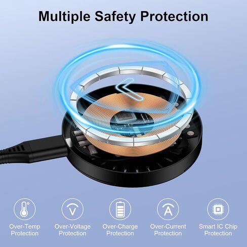 25W MagSafe Charger Samsung S26 Ultra Magnetic Wireless Phone Charger in Kuwait