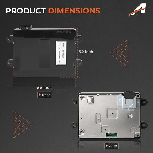 15W Qi Wireless Charger Retrofit Kit for 2015-2018 Chevy Tahoe Suburban GMC Yukon Cadillac Escalade, Upgraded Charging Module for iPhone Samsung, Plug & Play OEM Fit in Kuwait