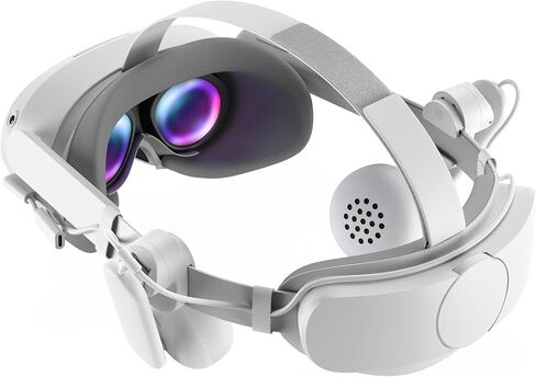 KIWI design A3 Clip-on Stereo Sound Headphones for Pico, Use While Charging in Kuwait