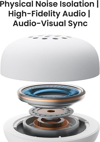 KIWI design A3 Clip-on Stereo Sound Headphones for Pico, Use While Charging in Kuwait