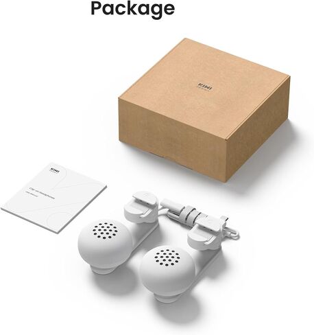 KIWI design A3 Clip-on Stereo Sound Headphones for Pico, Use While Charging in Kuwait