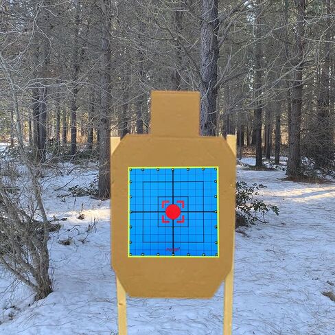 Splatter Shooting Targets 6 Inch Reactive Paper Target Stickers 100 Self Adhesive Target Roll for BB Gun, Pellet Gun, Airsoft, Rifle Indoor and Outdoor Shooting Range in Saudi Arabia