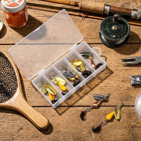 10 Pcs Trout Spinners Inline Spinner Baits Bulk in Kuwait