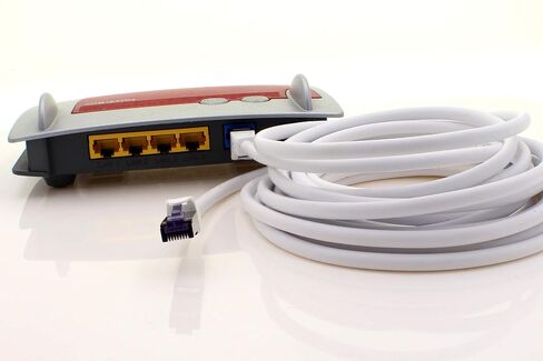 1aTTack.de Cat.7 LAN ethernet Cable 5m - 5 Colors Set 03 - Cat7 LAN Network 10GBASE-T - 10000 Mbps (Sftp Pimf) Double Shielded patchcable RJ45 Plug Cat.6a in Kuwait