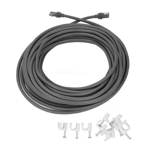 Rectangular Satellite Replacement Cable 30FT High Speed Internet for Outdoor Use 1 Unit in Kuwait