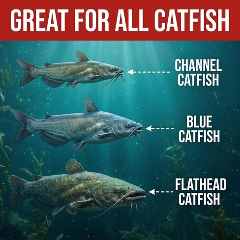 Circle Hooks Saltwater, Fishing Hooks Freshwater, Catfish Rig, Catfish Hooks, Drop Shot Hooks, Catfishing Equipment in Kuwait