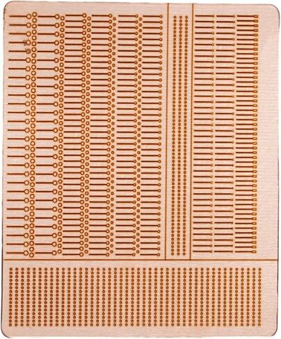RichVibe RL-007GA PCB Rework Pad for Mobile Phone IC Repair - Sturdy Copper Wire & PC Plastic, 4.8x5.8cm for BGA Spot Soldering and Flying Line Patch in Kuwait