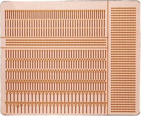 RichVibe RL-007GA PCB Rework Pad for Mobile Phone IC Repair - Sturdy Copper Wire & PC Plastic, 4.8x5.8cm for BGA Spot Soldering and Flying Line Patch in Kuwait