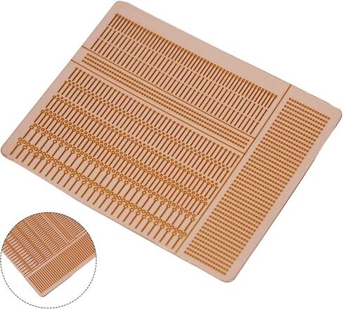 RichVibe RL-007GA PCB Rework Pad for Mobile Phone IC Repair - Sturdy Copper Wire & PC Plastic, 4.8x5.8cm for BGA Spot Soldering and Flying Line Patch in Kuwait