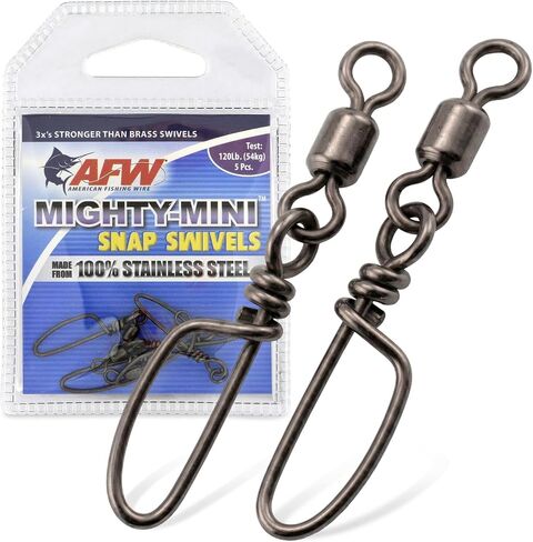 AFW Mighty-Mini Wire Fishing Swivels in Kuwait
