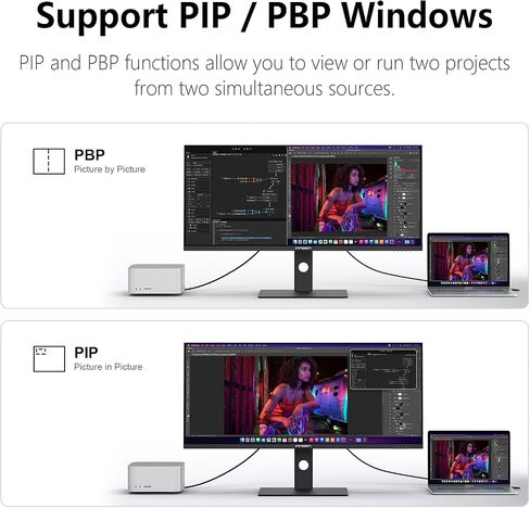 INNOCN 34" 5K 120Hz 5120 x 2160P Wide Monitor for Laptop/MacBook/Mini PC in Kuwait