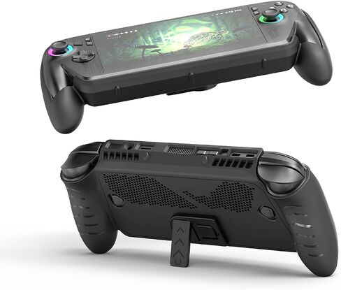 Protective Case for ASUS Rog Xbox Ally X & Rog Xbox Ally 2025, TPU Cover with Kickstand for Gaming Handheld Cover Case Accessories, Anti-Collision,Non-Slip,Anti-Scratch Design,Black in Saudi Arabia