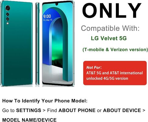 New Upgraded Battery for LG Velvet 5G, BL-T50 Replacement Battery Compatible with LG Velvet 5G T-Mobile Verizon, with Repair Tools & Instruction in Kuwait