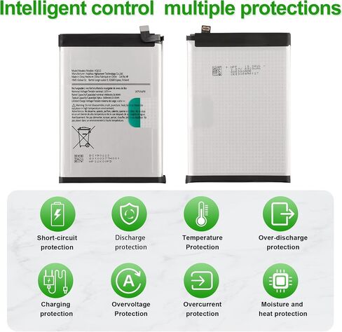 HQ610 3.87V 4900mAh Battery, Compatible with Nokia G42 5G Nokia G400 5G TA-1448,Comes with a Battery Installation Tool in Kuwait